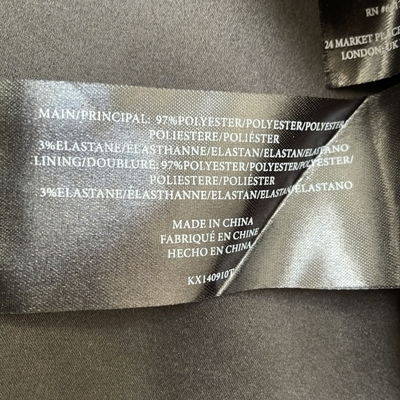 Keepsake The Label Wonderwall Sequined Peplum Top Sleeveless Black Gold Small S - Picture 11 of 11